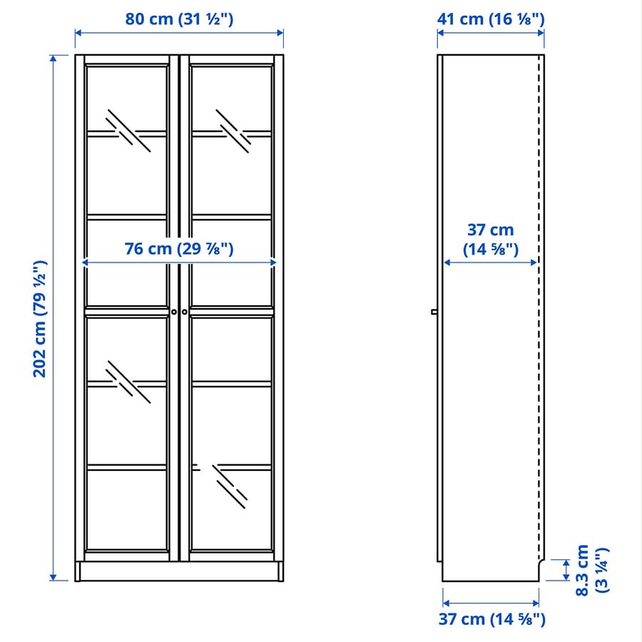 NoirEtoile bookcases