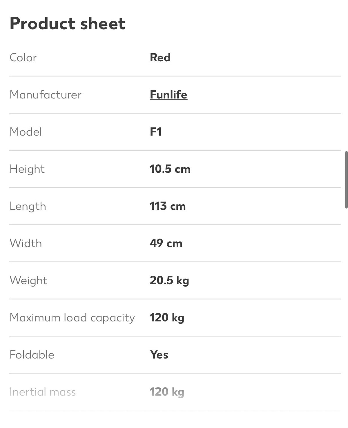 Funlife walking Pad