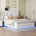 LED Storage Bed
