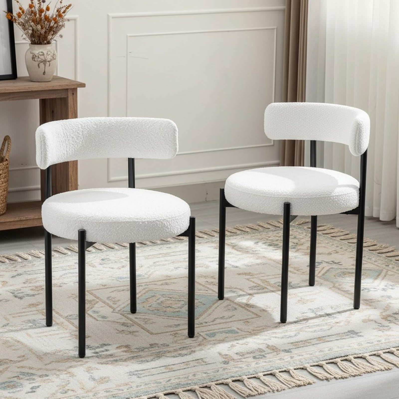 Boucle Dining Chair