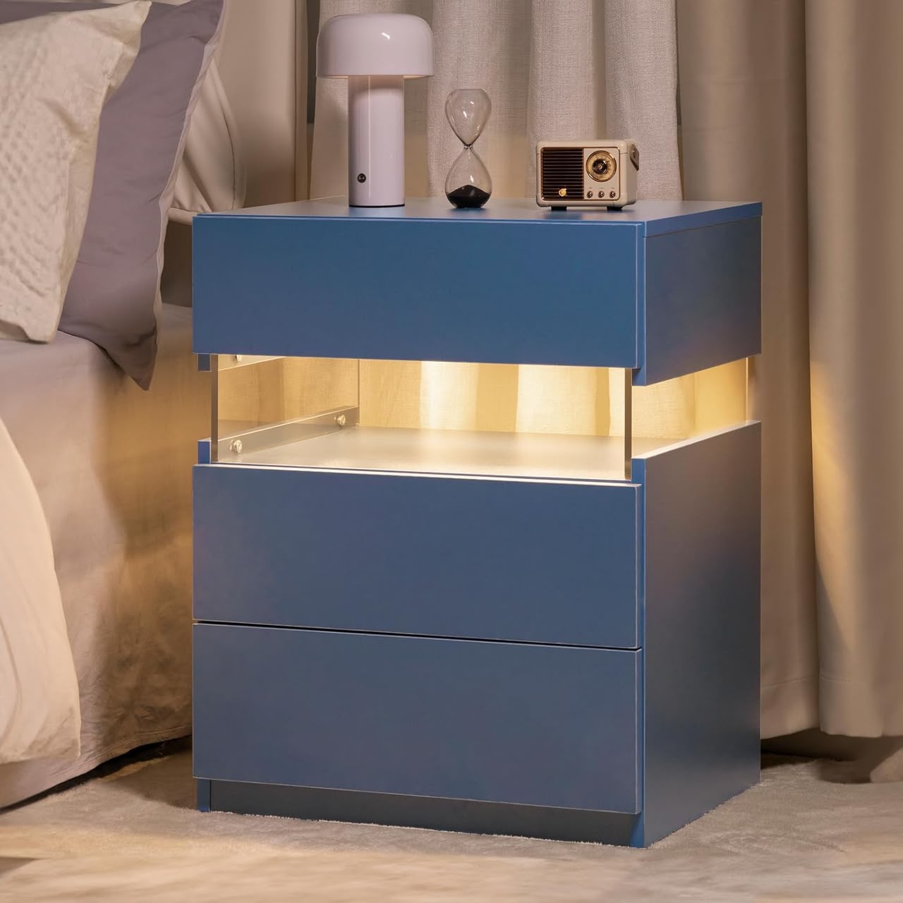 Mlue Nightstand