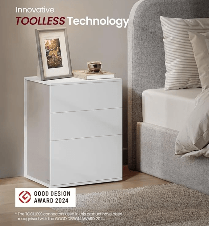 Cloudwhite nightstand