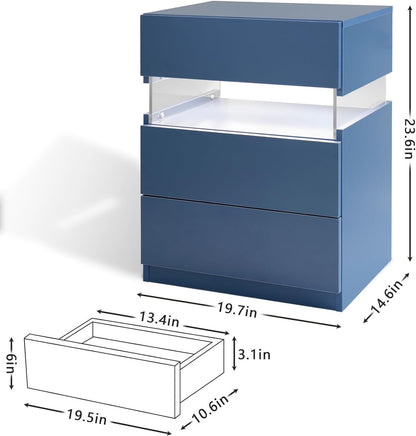 Mlue Nightstand