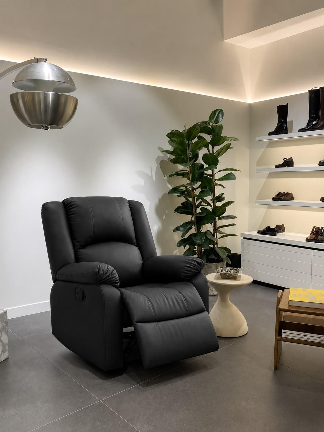 Noir Comfort Recliner