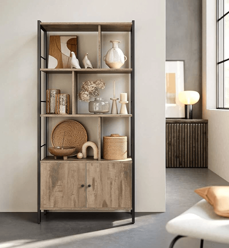 bookshelf and storage