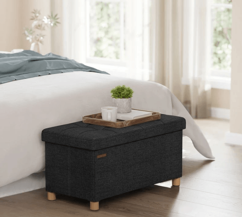 Black bench