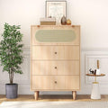 Rattan sideboard cabinet