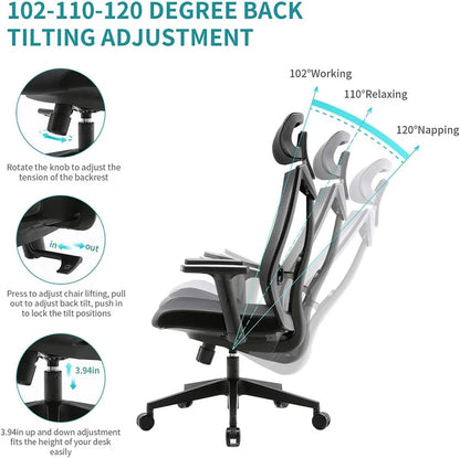 Umi m80c-m101 Ergonomic Mesh Office Chair