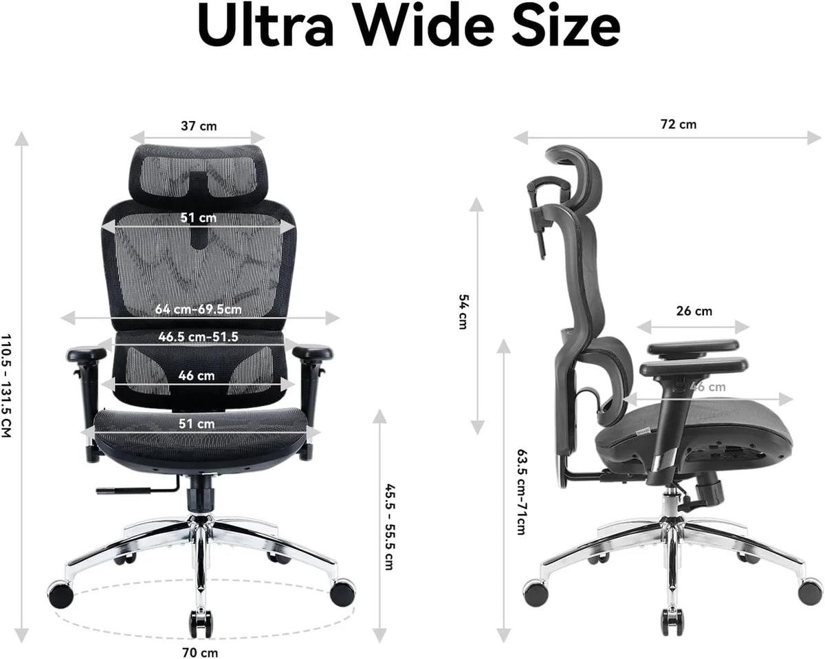 SIHOO M56B-V2-M101 Ergonomic Office