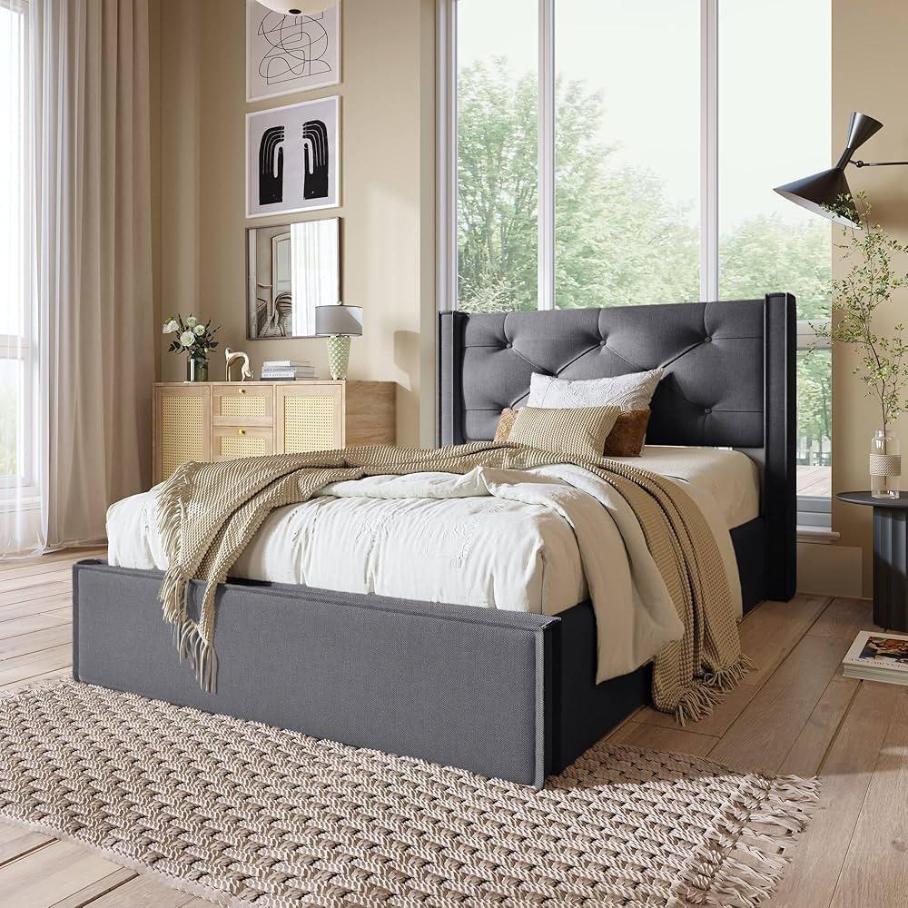 Grey Bed