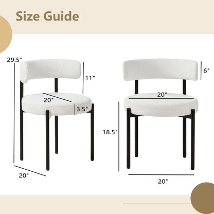 Boucle Dining Chair