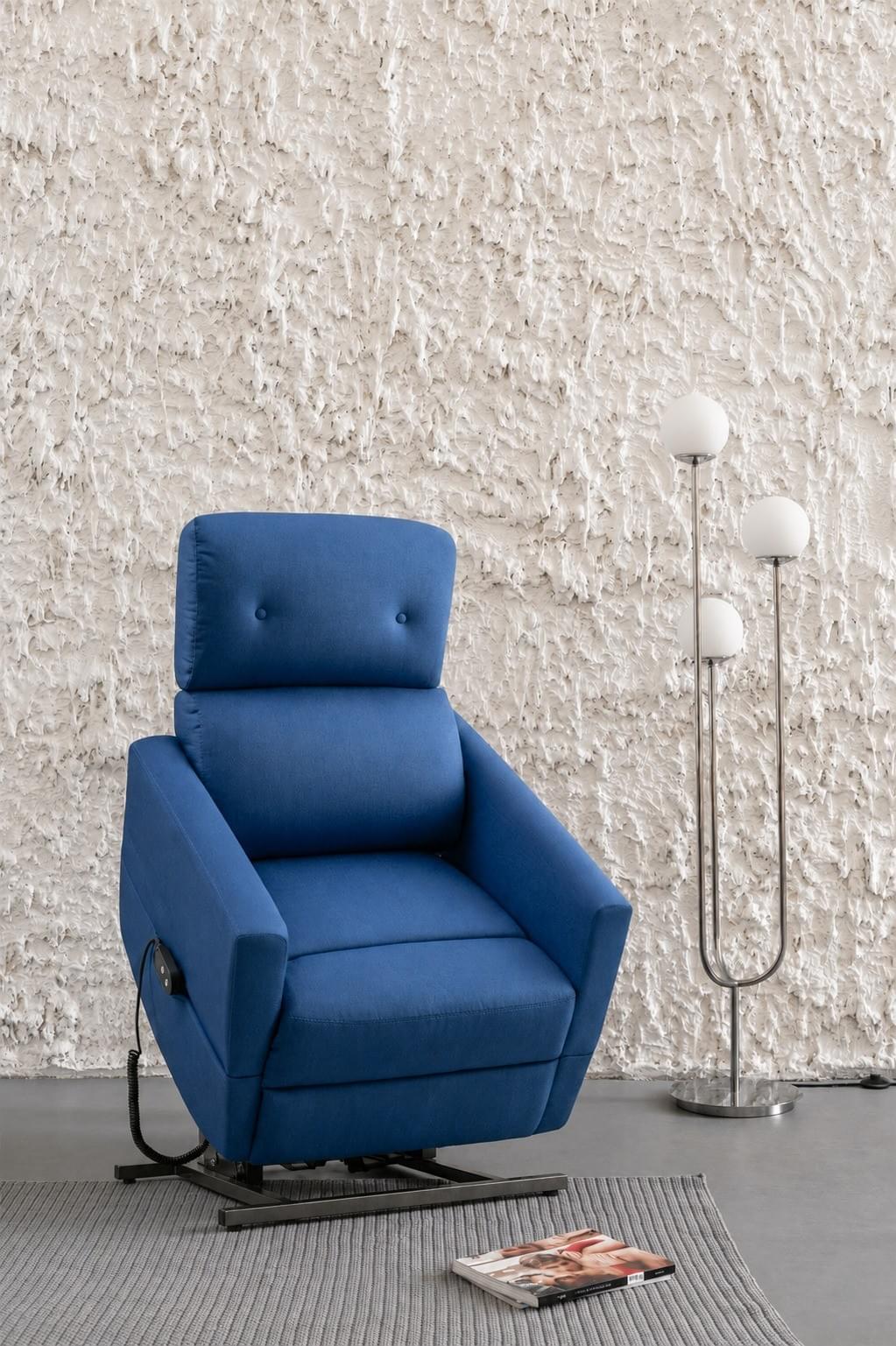 Royal Blue Recliner