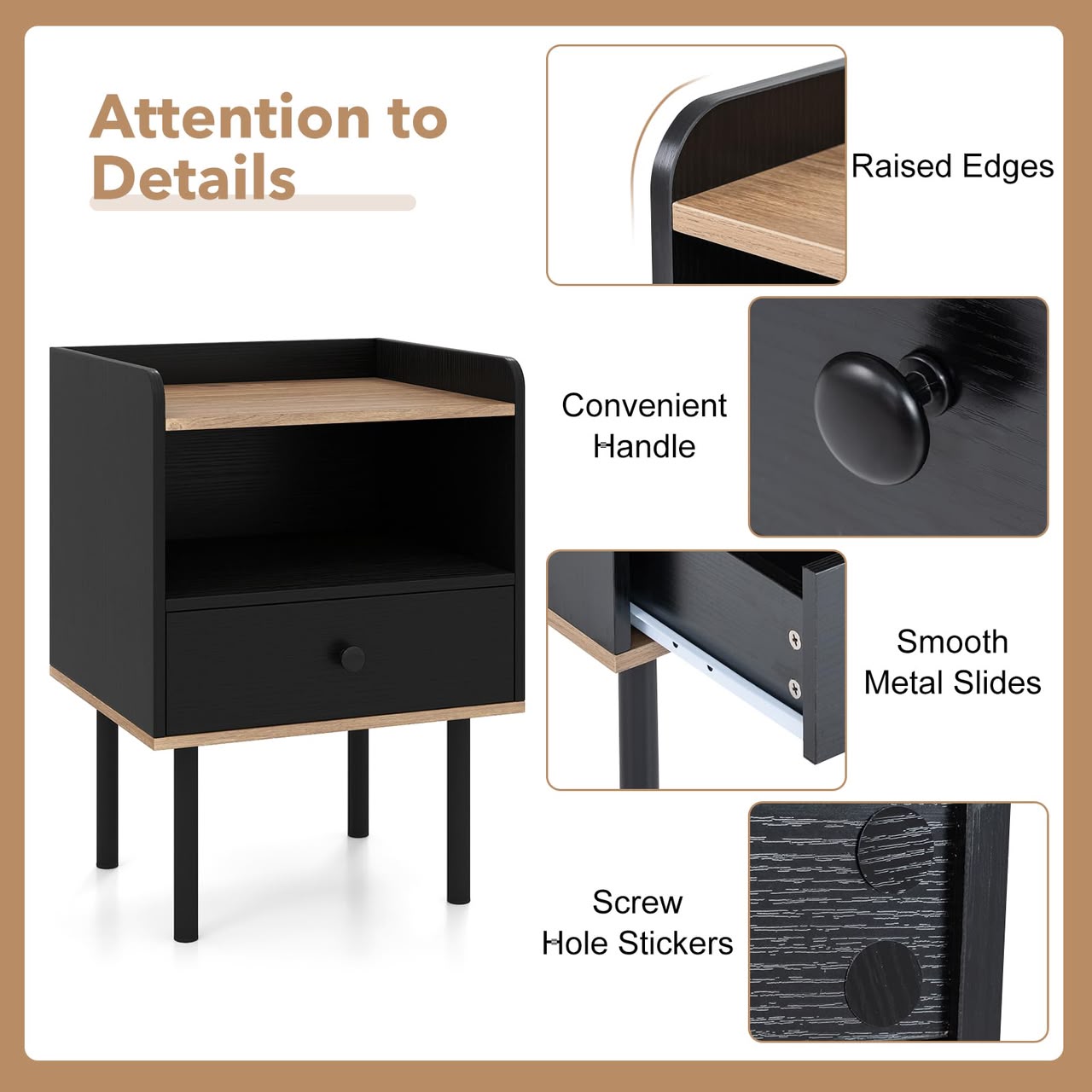 NovaView Nightstand