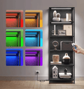 LED bookcase