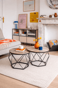 Twin Taupe Tables