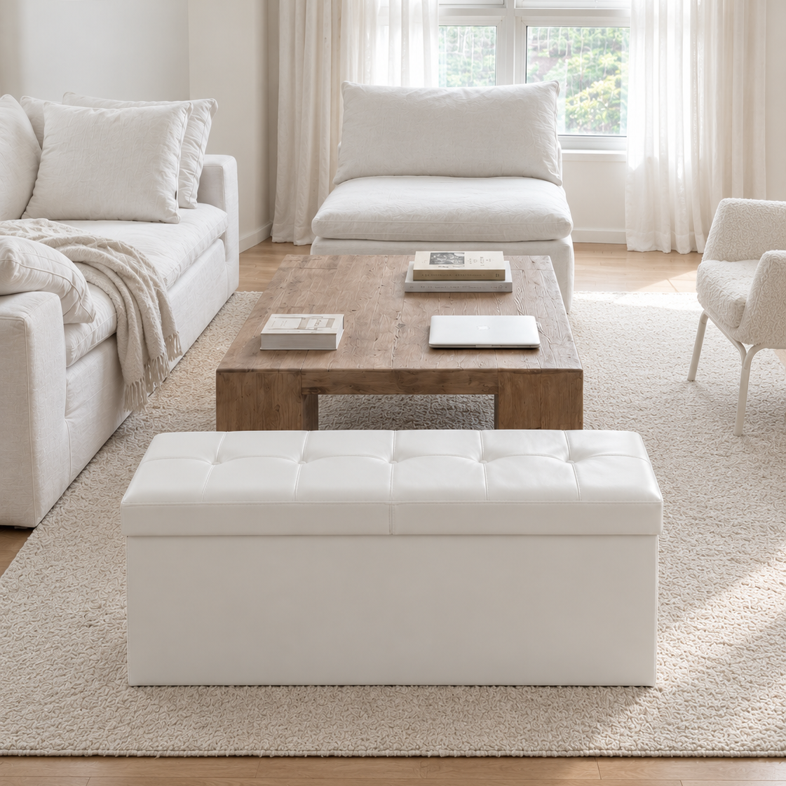 LeaWhite bench
