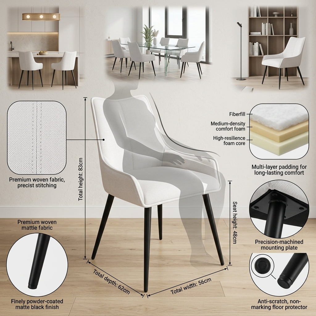 Sienna Modern Dining Chair