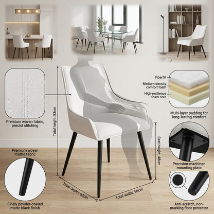 Sienna Modern Dining Chair