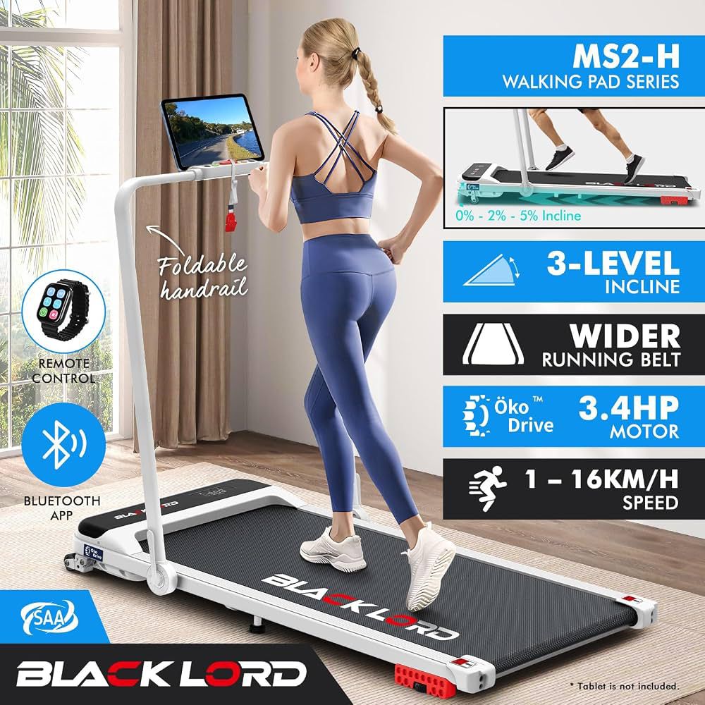 BLACK LORD Walking Pad Treadmill MS2-H , 3.4HP