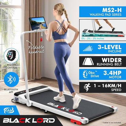 BLACK LORD Walking Pad Treadmill MS2-H , 3.4HP