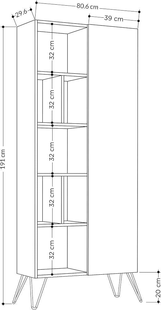 Como Bookcase