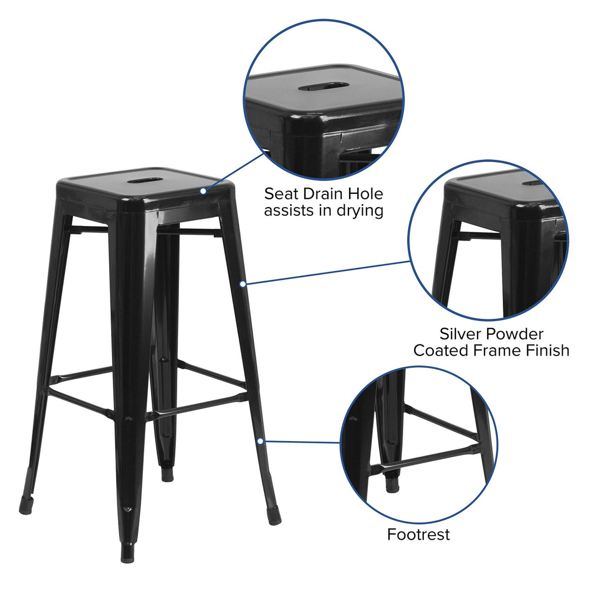 Tavira Barstool
