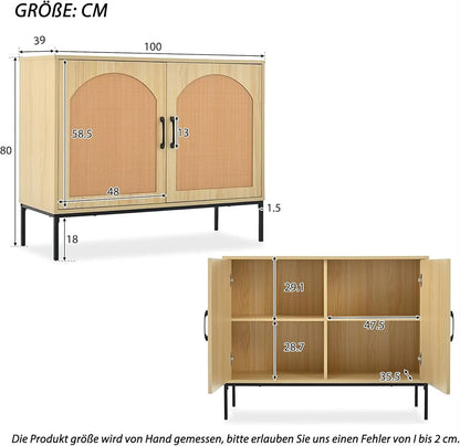 Lexiou Rattan sideboard