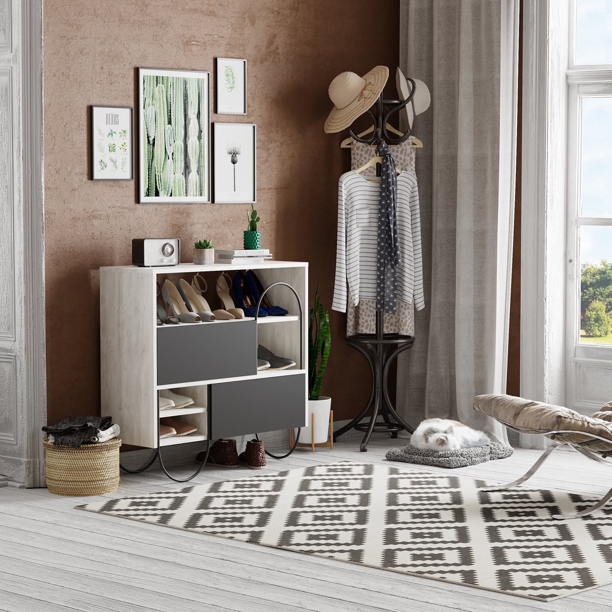 Albanna shoe rack