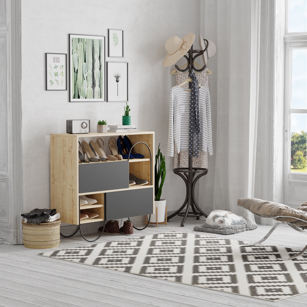 Albanna shoe rack