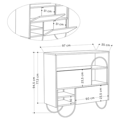 Albanna shoe rack