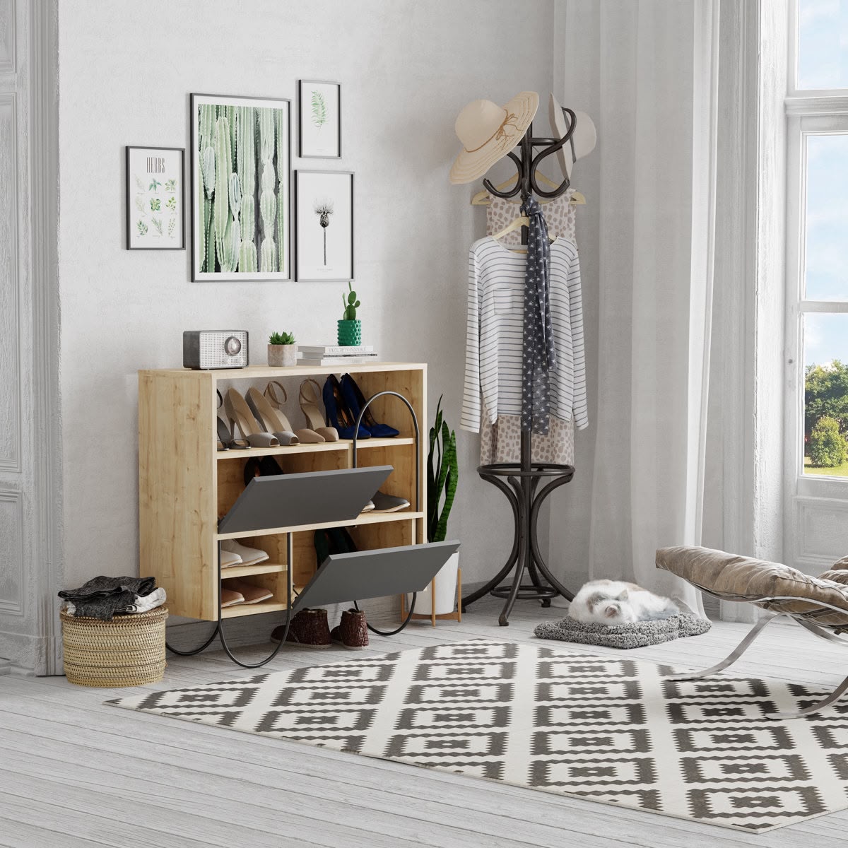 Albanna shoe rack
