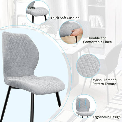 JIJIAN Modern Dining Chair