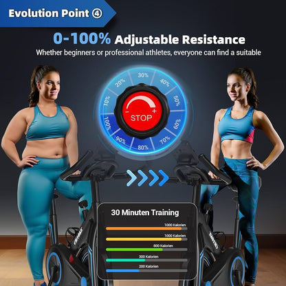 CHAOKE Indoor Cycling Exercise Bike