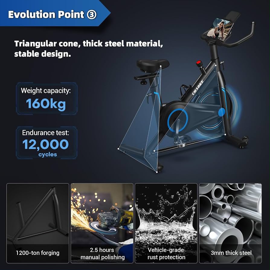 CHAOKE Indoor Cycling Exercise Bike