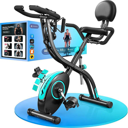 MERACH 4-in-1 Folding Exercise Bike