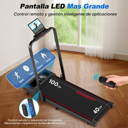 Vannect 6-in-1 Foldable Treadmill