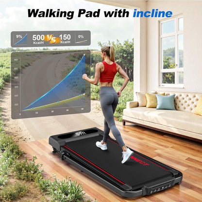 Vannect 6-in-1 Foldable Treadmill