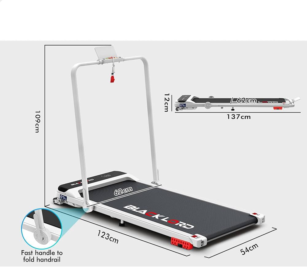 BLACK LORD Walking Pad Treadmill MS2-H , 3.4HP