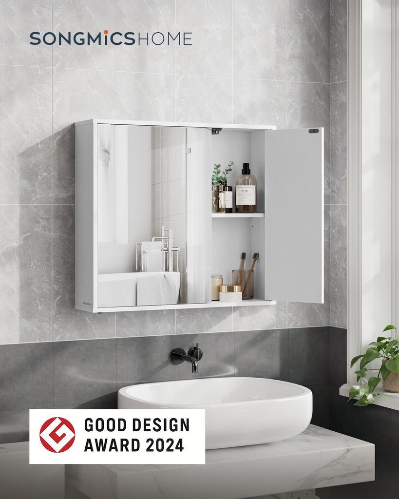 Songmics Mirror cabinet