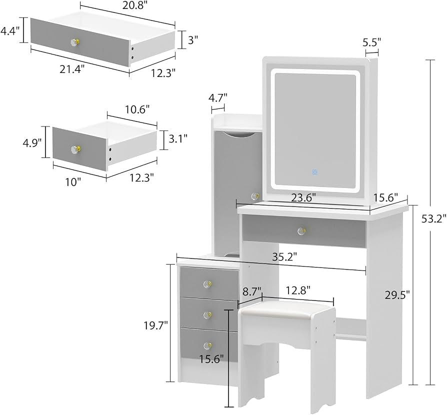 Lumea Vanity Table