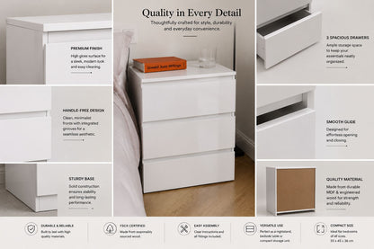 LunaGlow  Nightstand