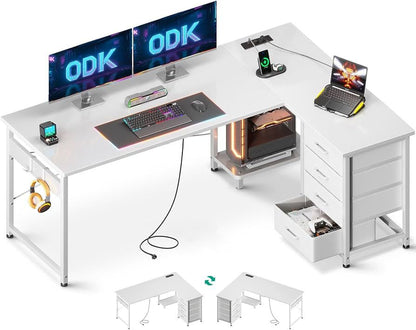 Luma L-Shape Desk