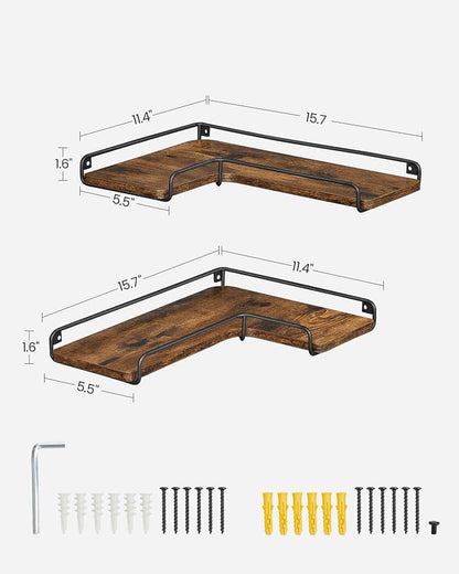 Florea Corner shelves