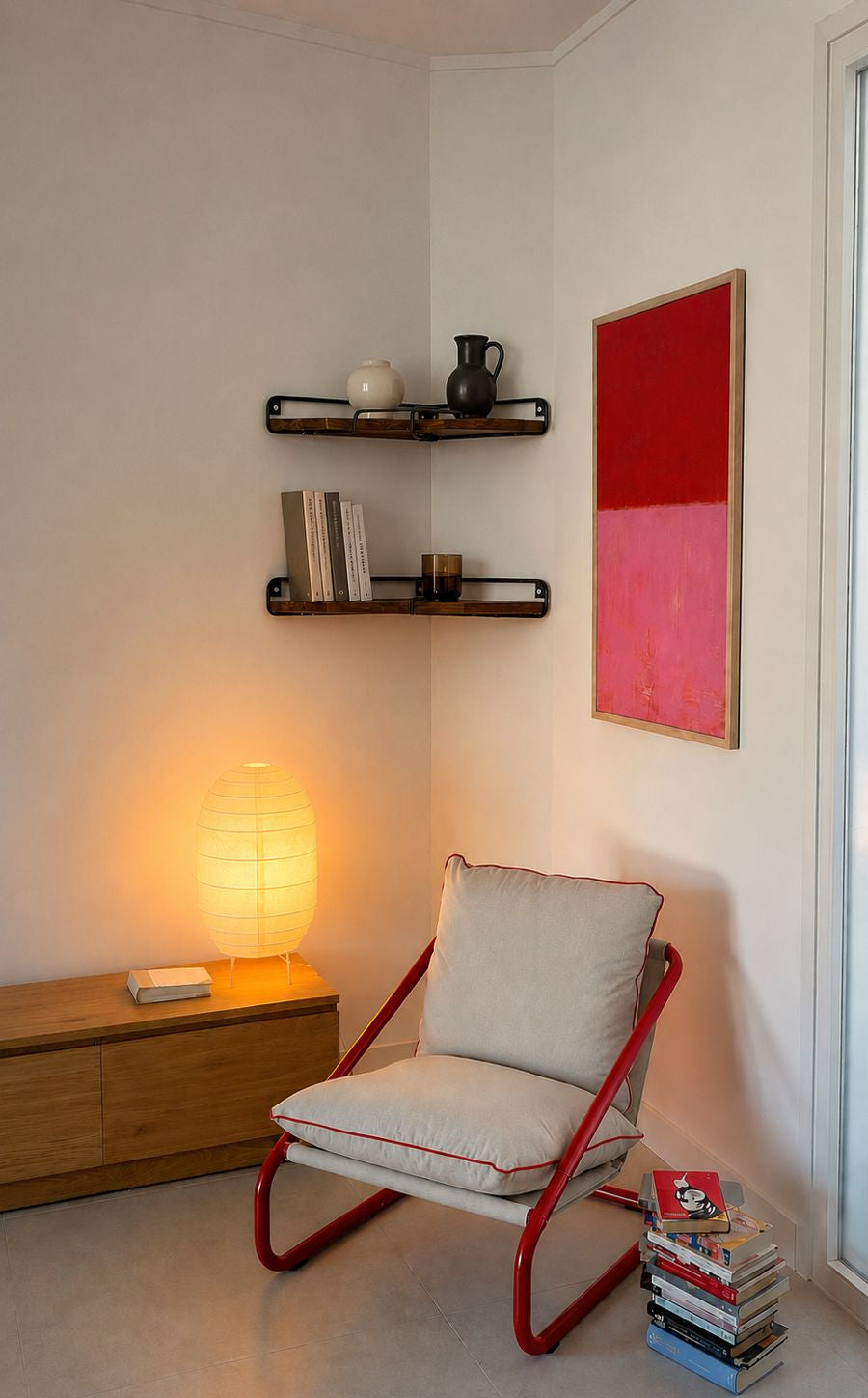 Florea Corner shelves