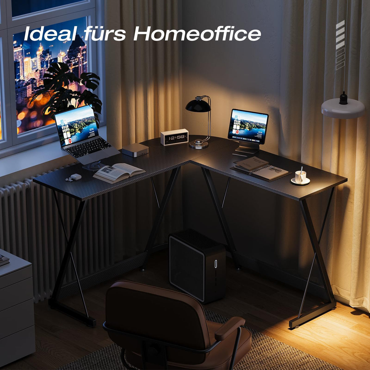 ODK L-shaped Desk