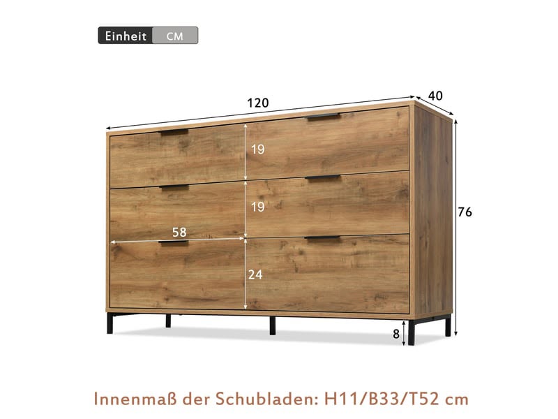 BingOak Sideboard