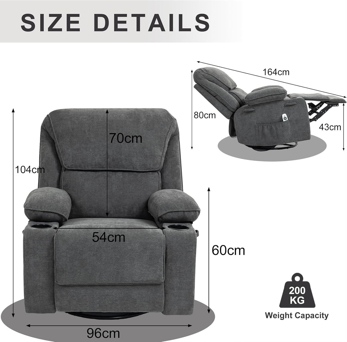 Vero Massage Recliner