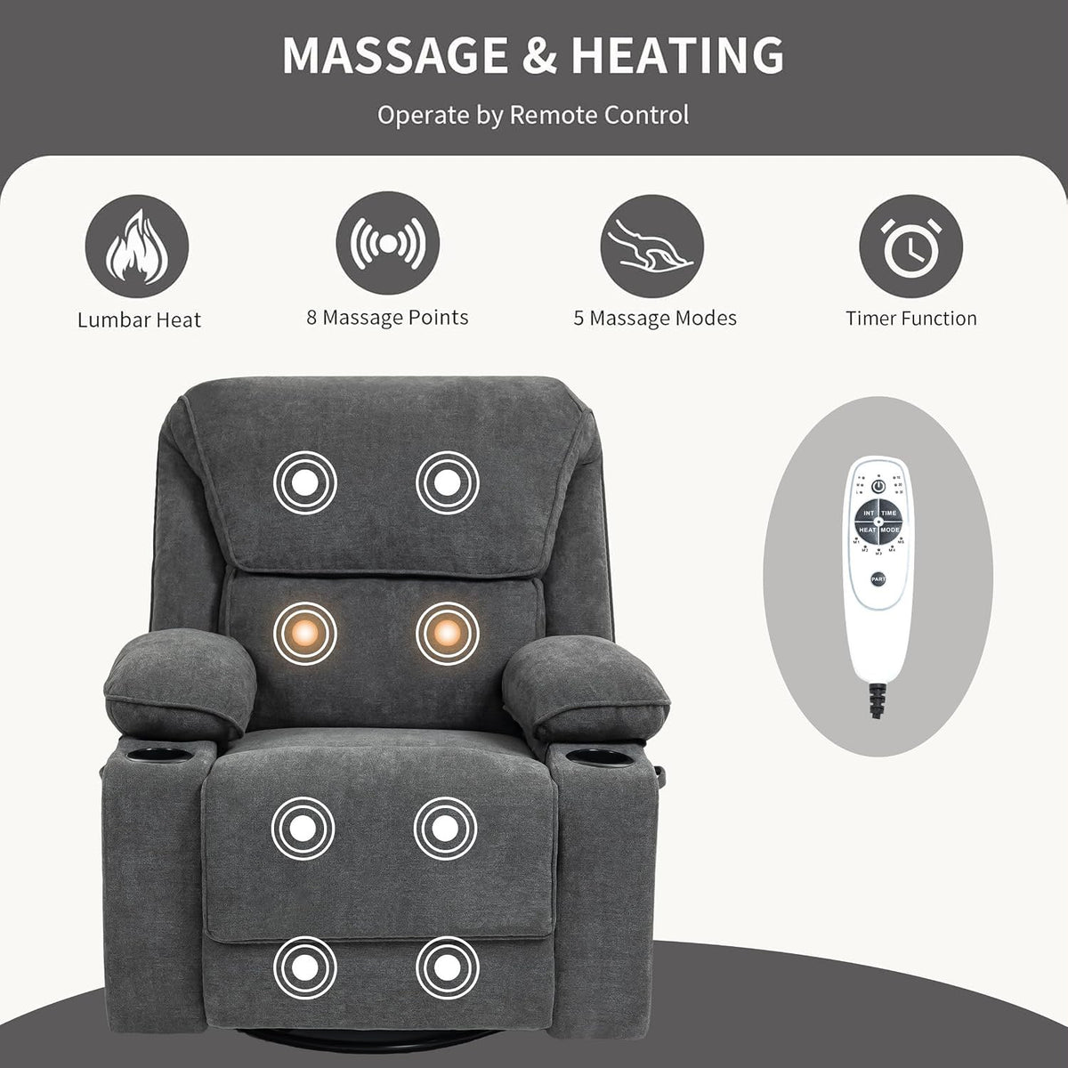 Vero Massage Recliner