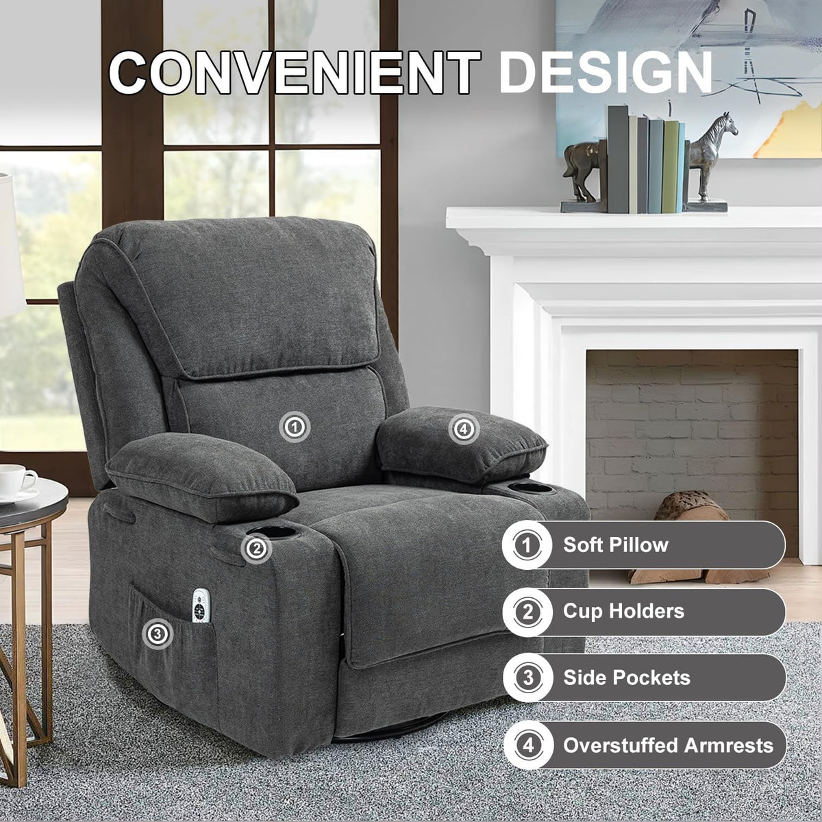 Vero Massage Recliner