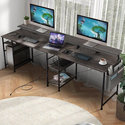DuoGrey Desk